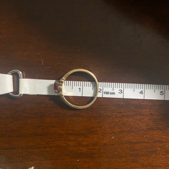 Garnet ring - Picture 3 of 5